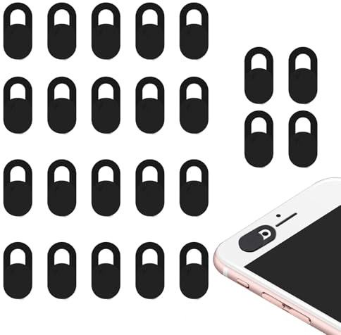 anneratteryer 24 Pièces Cache camera ordinateur Cache webcam Cache camera Cache webcam pc portable Cache camera telephone Camera Caché Portable pour Ordinateur Portable Pc Smartphones Tablettes