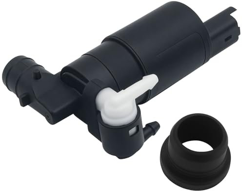 tiyiyok Pompe de Lave Glace Automobile, Pompes du Lave-Glace Auto, Système de Nettoyage de Vitres, Pompe Lave Glace Universelle pour Lave Glace Voiture, Accessoire d'Essuie-Glace