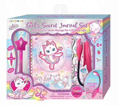 Tagebuch mit Lampe und Kugelschreiber UV DECKE BALETSCHE Pecoware