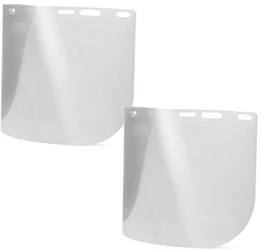 TR Industrial Clear Visor for Forestry Safety Helmet, 2-Pack