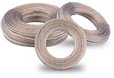 SimplySmooth Stendibiancheria 70m - Corda con anima in acciaio in 3 lunghezze - Extra resistente e robusta - Per giardino, campeggio e stendibiancheria - Corda da esterno