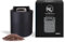 Airtight Coffee Canister for 250 g Coffee Beans with Vacuum Lid (Container for Coffee, Tea, Stainless Steel Tin for Storage with Aroma Closure, Storage Jar for 250 g Coffee) Matte Black (1000 ml)