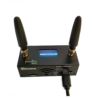 Upgraded MMDVM Duplex Hotspot Radio WiFi Digital Voice Modem Work UHF VHF Dual Band Support DMR Dstar YSF P25 Fusion Raspberry Pi Zero W Two Colors OLED