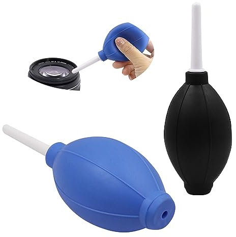 2 Stück Kunstharz Blasebalg Dust Blower, Weichgummi Blasebalg Reinigung, Mini-Luftgebläse, Kamera Blasebalg, für Kamera, Sensor, Optik, Reinigung von Kamerasensoren, Tastaturen und Objektiven