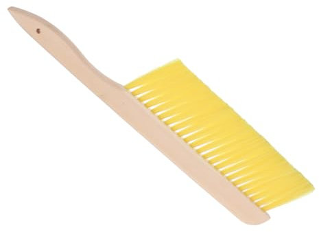 BESPORTBLE Bienenbürste Mit Holzgriff Imkereiausrüstung Bienenzuchtwerkzeug Borsten Aus Hochwertigem Kunststoff Zum Abziehen Von Brettern Verschleißfest Und Praktisch