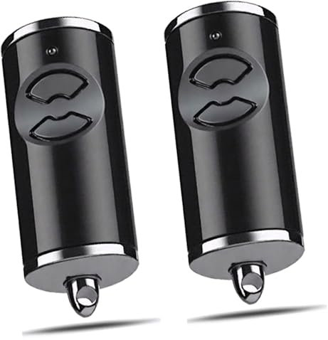 Garage Door Handheld Transmitter Compatible 868.3 BS MHz Garage Door Opener, Garage Door Remote Control Compatible with Hörmann HSM2 HSE4 HS1 HS4 HSZ1 HSZ2 Pack of 2