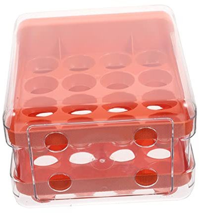 GAROZATION Household Egg Drawer Multi Functional Wear Resistant Egg Box for Convenient Storage with Slots for Fridge Kitchen Use Housewarming present