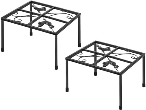 Support abreuvoir pour poules – Support pour abreuvoir pour mangeoire pour | poules, support pour abreuvoir pour mangeoire en métal et fer, support pour charges pour fûts secs