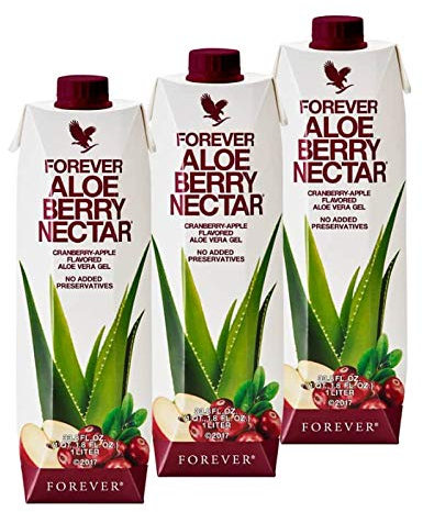 Aloe Vera Forever Living Aloe Berry Nektar Gel, 3 x 1 l