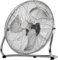 Homiu 18 Inch Floor Fan - 3 Speed High Velocity Fan - Standing Cooling Cold Air Circulation - Adjustable Tilting Electric Industrial Fan - For Home Gym Office Garage Outdoor Indoor