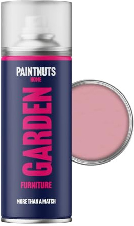 Paintnuts Garden Furniture Paint - RAL-3015 - LIGHT PINK Satin 400ml Spray Can