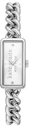 Kate Spade New York Damen-Armbanduhr Rosedale mit DREI Zeigern, Edelstahl, KSW1809
