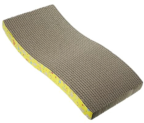 minkissy kratzbaum für Katzen Katzenspielzeug kratzen Hase Kätzchen kratzt Spielzeuge Heimtierbedarf Katzenkratzer Multifunktion Brett greifen Kätzchen Kratzbaum Wellpapier Katze spielt