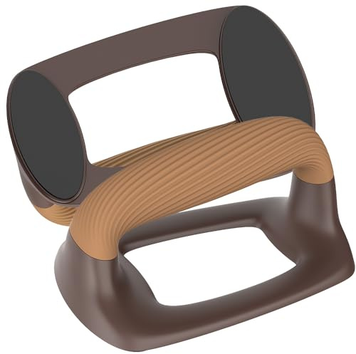Lifeswell Barre per flessioni, ergonomiche, per allenamento della forza del pavimento, supporti antiscivolo per flessioni con impugnatura morbida, barre per flessioni per allenamento a casa