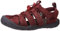 KEEN Damen Clearwater CNX Sandalias, Wine/Red Dahlia Leather, 36 EU
