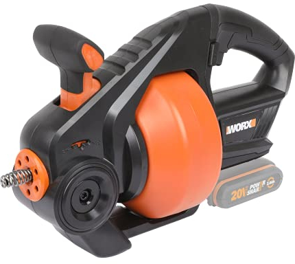WORX WX891.9 Ablaufbohrer, 18 V (max. 20 V) – (nur Werkzeug – Akku und Ladegerät separat erhältlich)