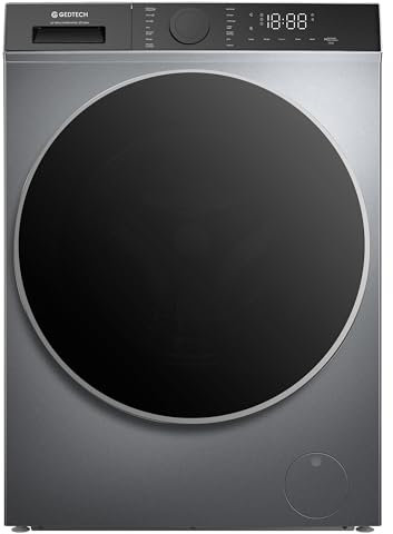 GEDTECH - Lave-Linge SteamSeries 9 Kgs - GLL90A1400SL - 1400 Trs/min - Fonction vapeur - Classe A - Charge frontale - Antibactérien