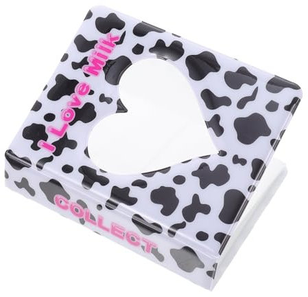 PRETYZOOM Visitenkartenhalter Bücher Kartenhalter Stilvolles Fotoalbum Mit Kuhmuster Für Besondere Anlässe