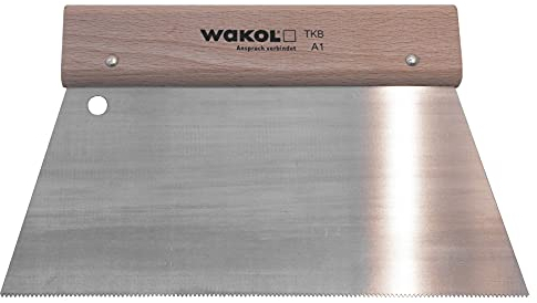 WAKOL Spatule crantée Spatule dentée TBK A1 Spatule 25cm de large