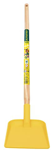 Leborgne, Pelle de jardinage pour enfant, Longueur 70 cm, Tête en plastique durable, Manche en bois PEFC, Couleur aléatoire (Jaune ou Vert), Idéale pour initier les petits au jardinage