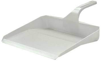 Pelle et Balayette - Pelle - Balai et Pelle - Ustensiles de Nettoyage - Ramasse poussières - Ménage Maison - Pelle à poussière - Pelle Bord Souple Plastique - Blanche