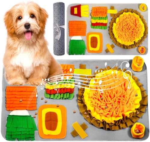ZHHGOO Estera para perros - Alfombrilla de actividades para mascotas, juguetes interactivos para perros, juego de inteligencia