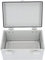 Electrical Junction Box Gray Electrical Junction Box Hinged Cover ABS Flush Mount Terminal Boxes IP67 Waterproof Electric Project Box for Outdoor 300 X 200 X 170mm