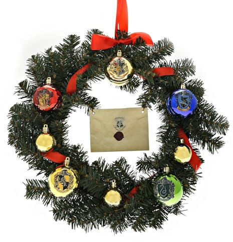 Harry Potter Weihnachtskranz mit Buchstabe