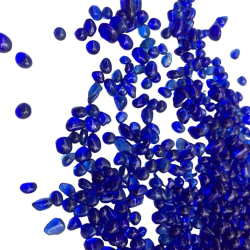 PANGBOER Ghiaie da 3-4-6mm Perle Vetro per Acquari Paesaggio Habitat Sani Pesci E Piante Ambiente Sicuro Decori Ghiaia