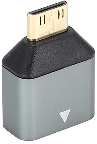 Qudinip Mini HD Multimedia Interface Adapter, Aluminiumlegering, 4K HD-videoöverföring för Bildskärmar och Projektorer, Kompakt och Hållbar Design, 1 Enhet