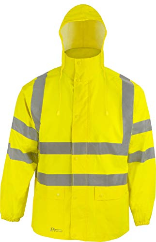 Prevent Warnschutz-Regenjacke RJG, leuchtgelb, Gr. XS