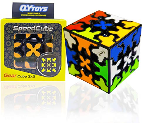SHONCO Zauberwürfel,Gear Cube,360 Grad drehbarer dreidimensionaler Getriebemechanismus Gear Cube,kreativer Würfel,geeignet für Kinder und Erwachsene