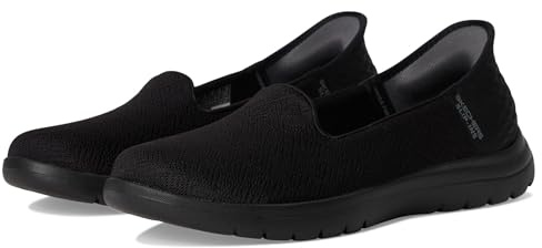 Skechers On-The-Go Flex Astonish- Zapatos Casuales para Mujer, Tela Negra., 39 EU