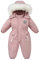 Baby Mädchen Schneeanzüge Overall Kinder Wasserdicht Strampler Skijacken Passen Jungen Vlies Mantel Winddicht Oberbekleidung Rosa 2-3 Jahre