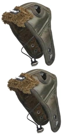 Sosoport 2St kreatives Haustierkostü hundekostü Hunde kostü Pilotenmütze im Winter für Hunde Brauch tierkostüme Flugzeug kostü Haustierkostü kreativ Kostü Haustier Zeigen Kleidung Hut