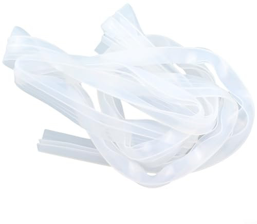 YUANGANG Junta de cristal o panel de ducha para mampara de ducha de 2 m, de goma transparente, impermeable, sellador de huecos para puertas de vidrio de 6 mm