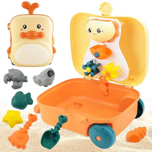 Sabbia per Sabbiera Bambini, Giochi da Spiaggia per Bambini, Giochi Spiaggia, Sabbiera per Bambini da Esterno, Stampi per Bambini Ragazzi Ragazze