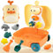 Sand für Sandkasten Muschel, Sandspielzeug, Sandkasten Spielzeug, Buddelzeug, Sandmuschel Spielzeug mit GießKanne Kinder, Schaufel, für Kleinkinder Kinder Strandspielzeug Kunststoff Meer