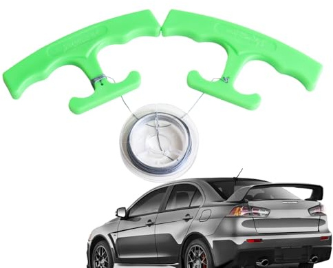 Gomme de roue – Outil de retrait d'emblèmes de voiture léger | Kit de retrait portable de film de voiture en pour enlever le logo de voiture pour colle camion camionnette