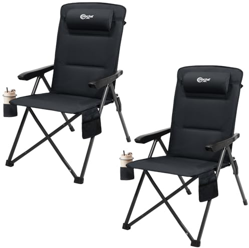 Portal Campingstol Recliner 2 STKS