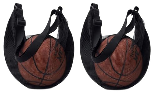 MmotZsb Ballsack Ballnetz Fussballtasche Kinder, Volleyball Zubehör Handball Zubehör Basketball Rucksack, Ballnetz Für 10 Bälle, Fußballtasche Kinder