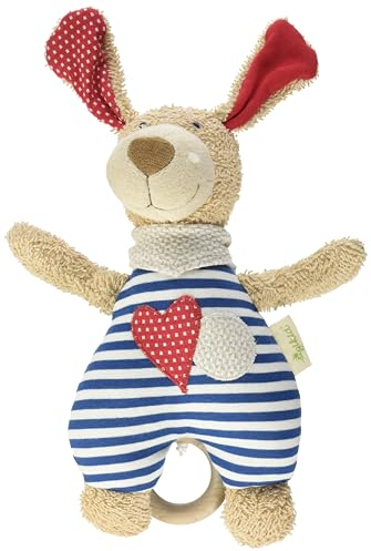 SIGIKID 39052 Spieluhr Hund Green Mädchen und Jungen Babyspielzeug empfohlen ab Geburt blau, 1 Stück (1er Pack)