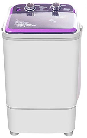 BLLXMX Mini Machine À Laver Semi-Automatique À Seau Simple De Grande Capacité De 7 Kg, Adapté Aux Appartements Voyage Famille, Portable for Compact Machine À Laver