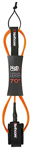 Northcore 2024 7FT Surfbrett-Leine NOCO55F - Orange