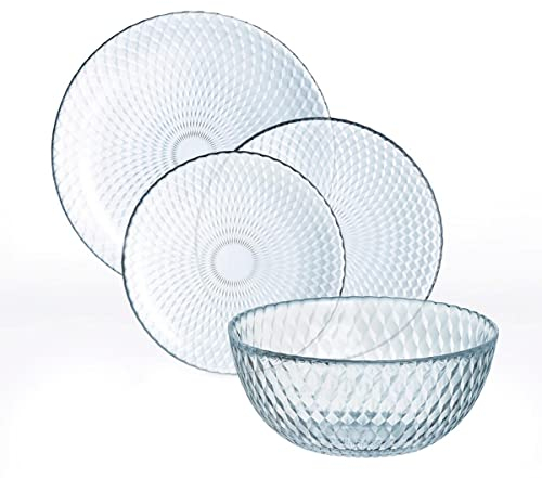 Luminarc Pampille Vajilla Opal Apto Microondas Apto Frigorífico Apilable