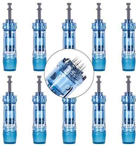 Dr.Pen 10 st 12 stift microneedling nålar, för Microneedling Pen A9/M8S/A8S, 10 st/förpackning