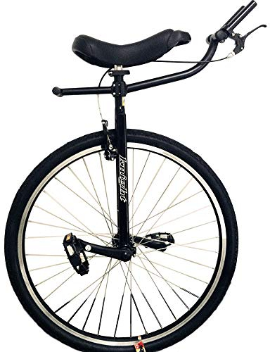 Monocycle d'entraînement à roues 28 pour grand enfant/unisexe - Monocycle d'entraînement pour adulte, monocycle plus grand réglable en hauteur pour homme/femme/personnes de grande taille, haute