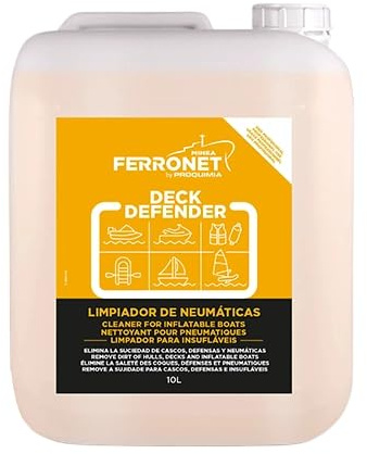 Deck Defender | Limpiador de neumáticas, defensas, Cubiertas y Cascos