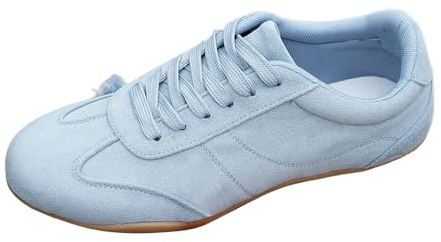 Zapatillas deportivas tradicionales para mujer calzado transpirable y elegante diseño con cordones ideal para uso diario casual tallas grandes disponibles para combinar con jeans o faldas en cualquier