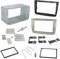 Sound Way Kit Montaggio Autoradio, Mascherina 2 DIN, Plancia Metallica, Adattatore Antenna, Compatibile con Alfa Romeo Mito 2008